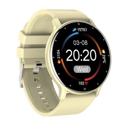 China ZL02D Touch Screen Heart Rate Blood Pressure Monitor Waterproof Sports DaFit APP GR5515 Chip Waterproof Smartwatch for sale