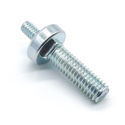 China Custom threaded stud in high quality flat steel for sale