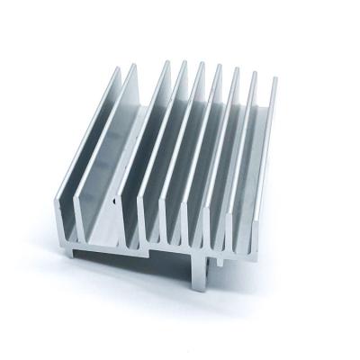 China Custom Aluminum 6061 T6 Profiles Manufacturers Aluminum Extrusion CNC Extrusion CNC Precision Milling Aluminum Heatsink for sale