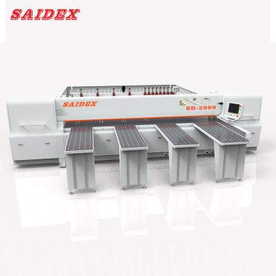 China Efficient Acrylic Design Cutting Machine Accuracy 3800mm Sawing Length 11kw Head Saw Motor for sale