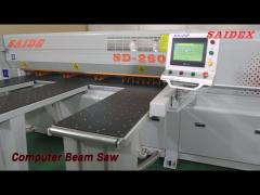 Acrylic Cutting Computer Beam Saw Machine 11KW CNC High Pressure