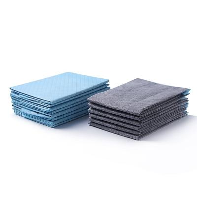 China XL 60x90cm Soft Nonwoven 5 Layers Charcoal Dog Puppy Training Pads Disposable for sale