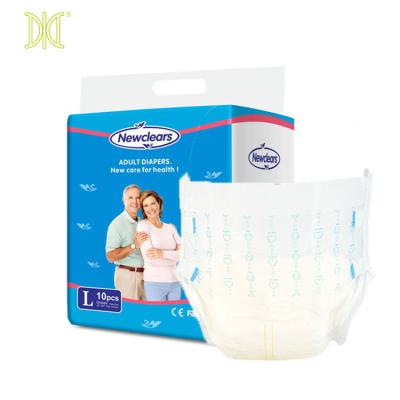 China Super Thick Printed Breathable Soft Breathable Pull Up Diaper For Adults Disposable Incontinence for sale