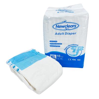 China Superior Thick Incontinence Adult Diapers Super Plain Weave for sale