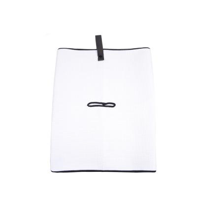 China QUICK DRY Custom Microfiber Waffle Golf Towel With Logo for sale