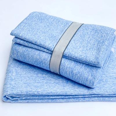 China QUICK DRY Microfiber Suede Towel Printed Solid Color Towel With Customized Bag And OPP Bag for sale