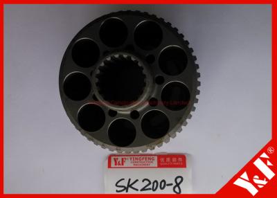 China Kobelco Excavator Spare Parts Cylinder Block For SK200-8 Travel Motor for sale