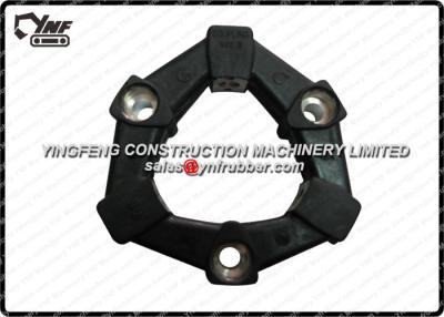 China Step Hose type Excavator Coupling with Rubber Material Black Color for sale