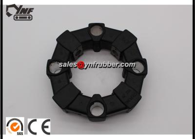 China Durable Excavator Coupling 28A / 28AS Rubber Flexible Excavator Track Parts for sale