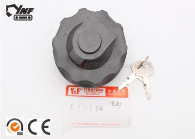 China Grey Excavator Spare Parts YNF02221 Hyundai Diesel Fuel Tank Cap  R60 55-7 80-7 215-7 225-7 for sale