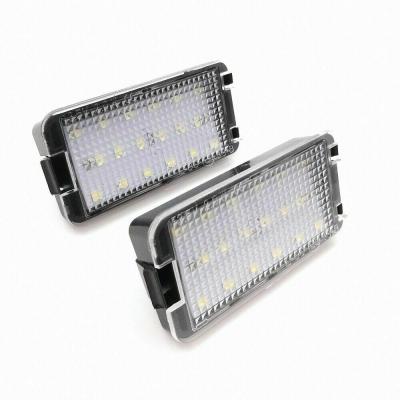 China Aluminum + PC Super Bright Car Lights LED License Plate Light For SEAT Aitea Arose Lbiza Cordoba Leon Toledo II Toledo III for sale