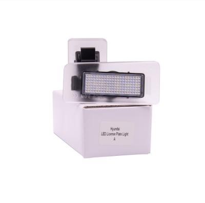 China Aluminum+PC Canbus LED License Number Number Plate Light For Hyundai i30 CW Kombi Elantra Coupe Car Lamp for sale