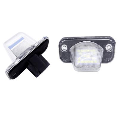 China Top Selling Aluminum+PC 24SMD LED License Plate Light For VW T4 Transporter Syncro Limo Jetta/Syncro (TR) CAMPMOB Passat B5 for sale