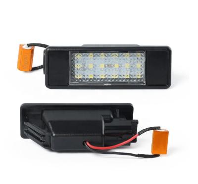 China Aluminum+PC 2PCS LED License Plate Light For Mercedes Benz Viano Vito W639 2003-2015 W906 Sprinte 2006-2016 Number License Plate Light for sale