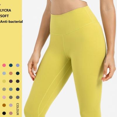 China Women's Breathable Breathable Gym Pants Butter Customized Lici Gym 22 Color Legging Fitted Fashion Korean Dance Long Crotch Panty Yoga Poles Low Gaiters for sale