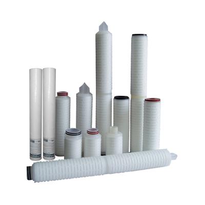 China Swimming Pool Water Filter Element Explosion Potential Seat Foldway Membrane Filter Microporous Folding Water Filter for sale