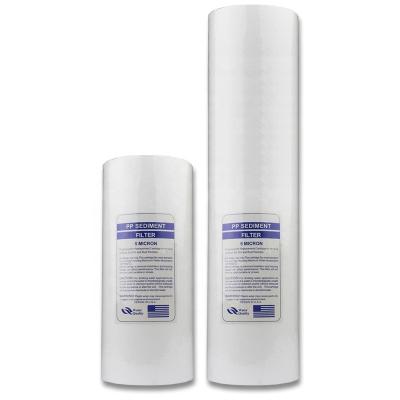 China Filtration Hot Sale 10 Inch PP Melt Blown Filter Cartridge Drinking Water Filtration for sale