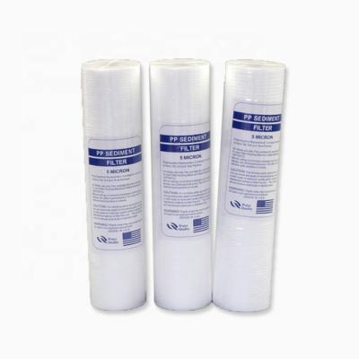 China Wide Filtration Applicability 20 In Melt PP Blown Filter Cartridge Spot Goods PP Melt Blown Filter Element for sale