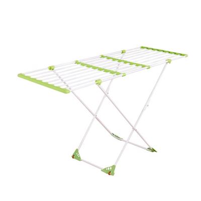 China High Grade 20M Folding Horse Airer Extension Movable Bathroom Clothes Dryer Hanger Clothes Drying Rack for sale