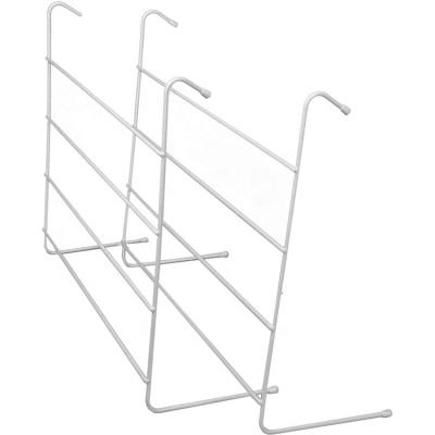 China Direct Wholesale Bathroom Wall Mount Clothes Dryer Indoor Laundry Clothes Drying Rack, 4 Bar Hanger For Clothes for sale