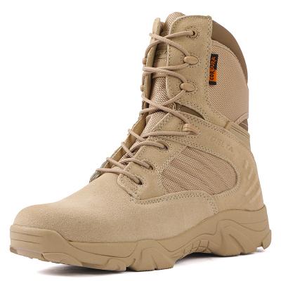 China Men's Tactical Boots Combat Boots Motorcycle Jungle Military Desert Cushioning Hunting Hiking Waterproof Slip Resistant Work Outdoor Boots for sale