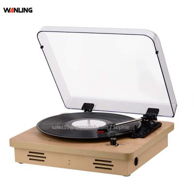 China LP To PC In Wood MP3 Format Vinyl Stop LP Technics Auto Turntable With New Record Player for sale