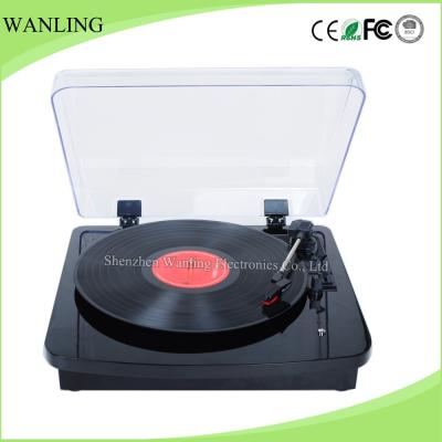 China Best Tooth Blue Selling Lp Retro Piano Painting Record Player Vinyl Turntable for sale