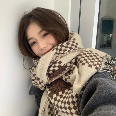 China Soft Smooth Feeling Custom New Imitated Cashmere Women Scarf Fashion  Other Scarves & Shawls Ladies Warm Scarf Wholesale for sale