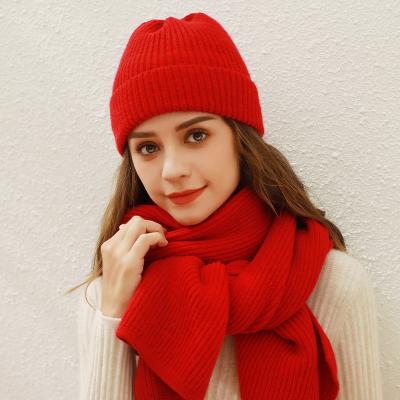 China Soft Smooth Feeling Wholesale Customized High-quality Plain Color Soft Warm Knitting Men And Women's Winter Cap Cap Wool Cap for sale