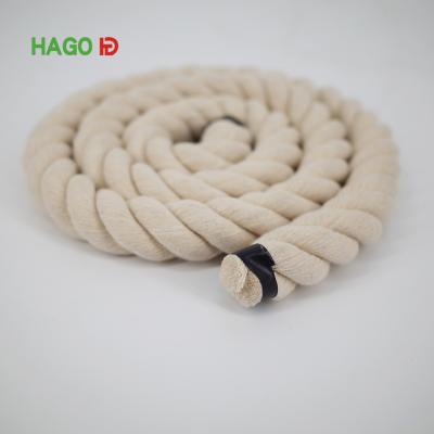 China HAGO 1mm 1.5mm bulk macrame rope sustainable cotton rope crafts single strand bobbiny 3mm macrame rope macrame rope for sale