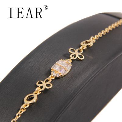 China IEAR Bracelets & Charms Bracelet CLASSIC Custom Gold Plated 18k Bracelets & Bangles Wholesale for sale