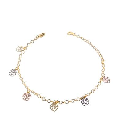 China IEAR CLASSIC Gold Plated Anklets Women Wholesale Anklets Custom Jewelry Suppliers for sale