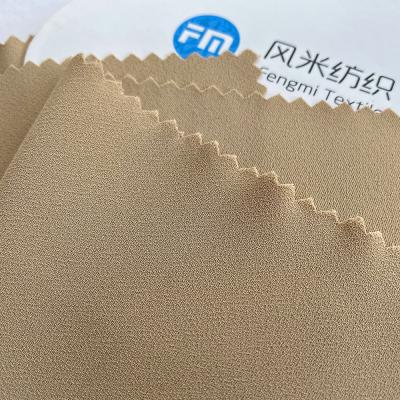 China Wholesale Price Stain Antistatic Crepe Recycled Polyester Mesh For Skirt Shirts Accept Custom Made for sale