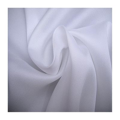 China Wrinkle Resistant 55 P ABOUT 45 P Recycled Polyester Twill Broken Chiffon For Lady Dress for sale