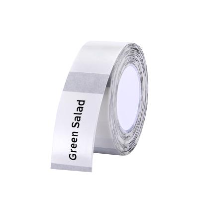 China Yinxiaoqian 2021 oil-proof/waterproof/anti-scratched sticker label transparent adhesive printing thermal paper for classification/storage for sale