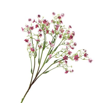 China Eco-friendly Wholesale Fake Flower Gypsophila Artificial Flower Bouquet For Flower Arrangement for sale