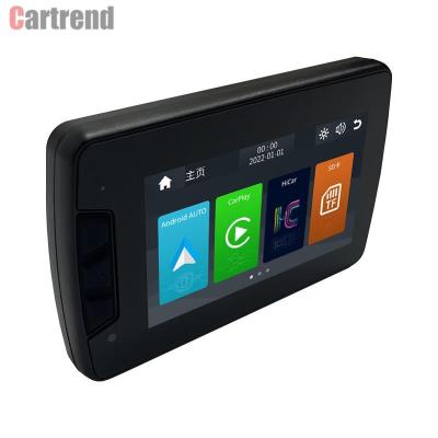 China 4.3 inch screen motorcycle auto dash android waterproof carplay navigation for Layar Interkoneksi Lokomotif Universal Motorcycle for sale