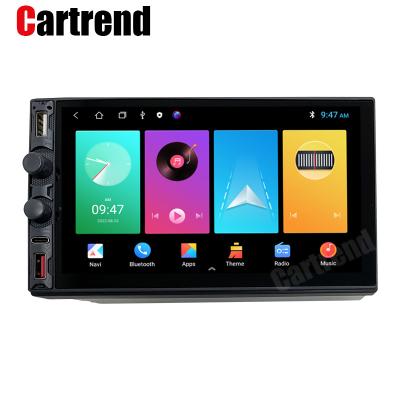 China IPS Touch Screen GPS Wifi Rear Camera Android Car DVD Radio Android 10 MP5 Player Android 10 Din 7