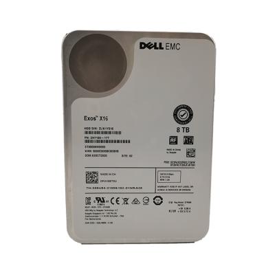 China Original Hdd Hard Drive 8TB SATA 6Gb 7.2k New 3.5 Inch Hdd Hard Drive For Dell 8 TB HDD for sale