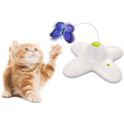 China Viable All for Paws 6 Pack Cat Butterfly Flutter Replacements Fun Interactive Playing Cat Toy Pet For Sale for sale