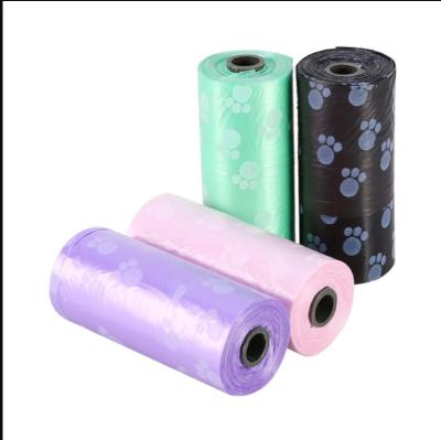 China Sustainable Biodegradable Dog Garbage Bin Bag Dog Mess Bags Dog Waste Bags for sale