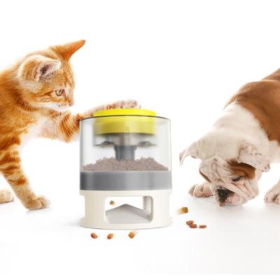 China Viable Round Multi-Function Pet Products For Cats, Dogs And Fun Feeders Dispenser Interactive Pet Feeder for sale