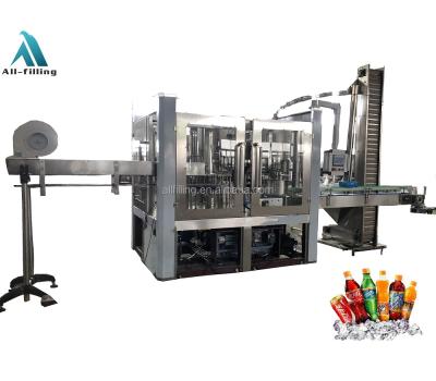 China Whole Food Complete CSD Carbonated Beverage Production Line Soft Fizzy Carbonated Drink Filling Machinery for sale