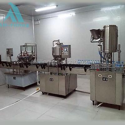 China Zhangjiagang Factory Automatic Food Bottling 12 Head Capping Labeling Machines For Drinking Water for sale