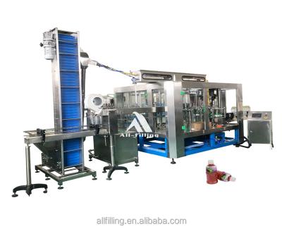 China Canned Carbonated Food Glass Or Beverage Filling Machine Price for sale