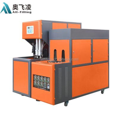 China Bottle Semi Automatic PET Bottle Blow Molding Machine / Bottle Water Making Plant for sale