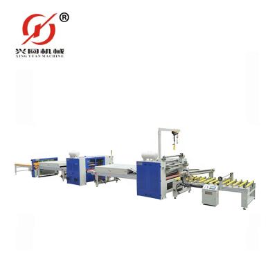 China machinery & Material Guangzhou Xingyuan PUR Adhesive Hot Melt Board Laminating Machine for sale