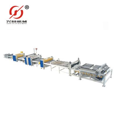 China machinery & Automatic Water Based Board Glue Hardware Laminating Production Line Hydraulic Laminating Machine for sale