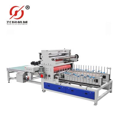 China Building Material Shops 1300mm PUR Hotmelt Glue PVC Packing Machine For Interior Wall Panel Decoration for sale