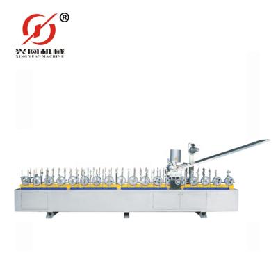 China Other Woodworking Door Frame Furniture EVA/PO Glue Profile Wood Hot Wrapping Machine for sale